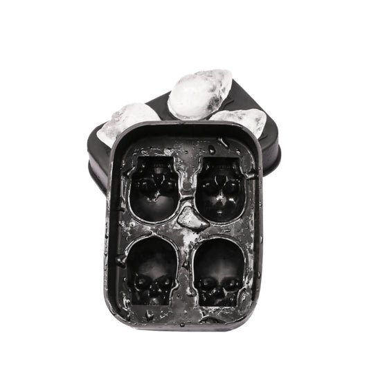 Skull Ice Cube Tray Ice Hockey Mold Silicone Ice Mold Whisky Ice Cube