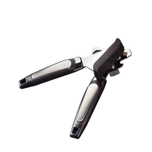 High Quality Opener Multifunctional Stainless Steel  Opener Manual Can Opener with Black Handle