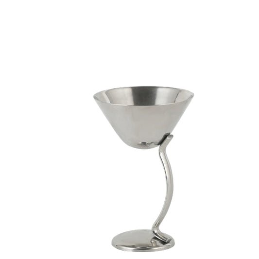 Metal 150ML Stainless Steel Stem Martini Glasses For Bar