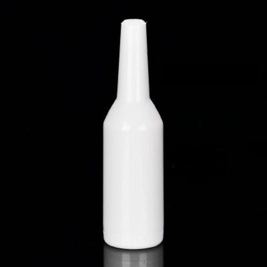 White Color Fancy Mixing Practice Bottle, Bartender Plastic Mixing Bar Bottle